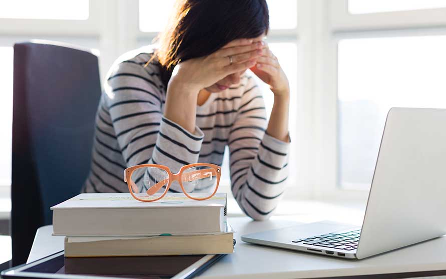 Woman in the office